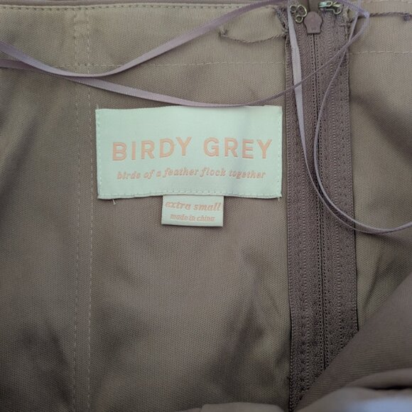 Birdy Grey Grace Convertible DARK MAUVE Bridesmaids Dress XS - Picture 14 of 14